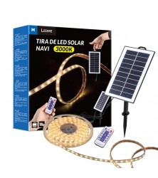 TIRA LED SOLAR 4W 3000K 600LM IP68 CCR 5MTS       